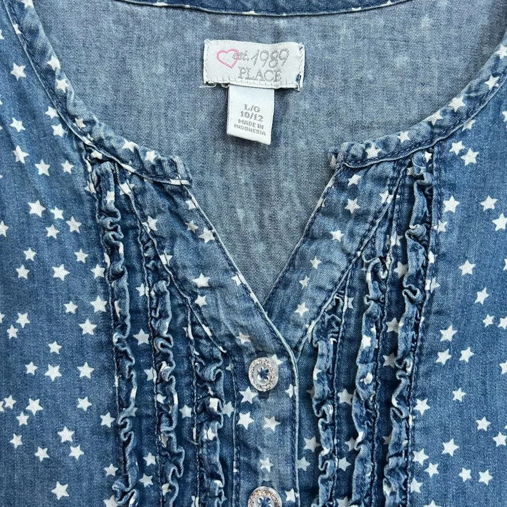GAP KIDS Constellations Starry Sky Cotton Blouse Shirt